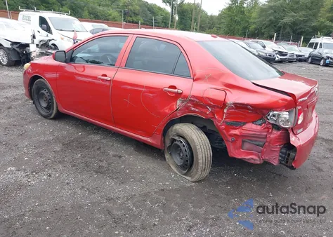 2010 Toyota Corolla Le z USA, uszkodzony, nr VIN 2T1BU4EE0AC523499